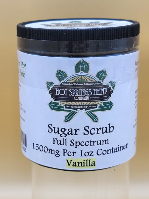 1500mg Vanilla Sugar Scrub