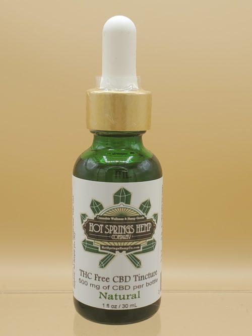 500mg Natural CBD Isolate Tincture