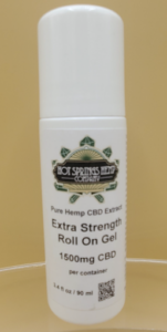 2) 1500mg Pain Relief Roll On CBD Topical